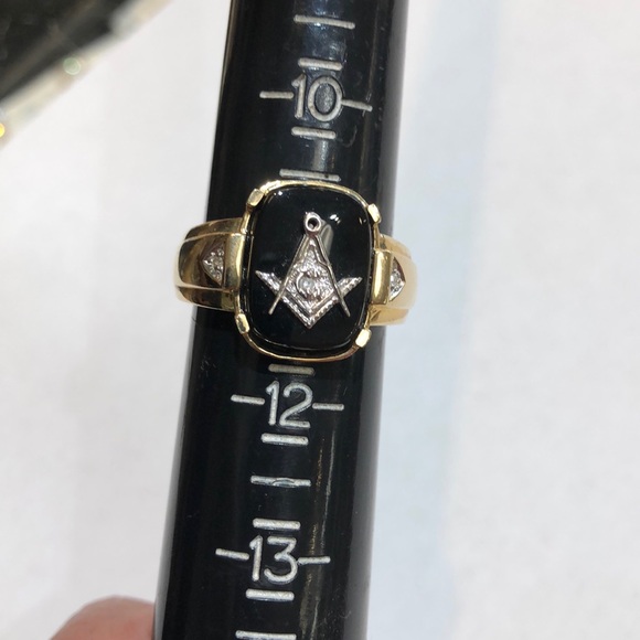 Men Masonic ring - Picture 5 of 7